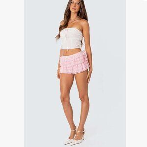 Bo Peep Y2K Style🟣 GUC Size Medium Lace Layered Ruffle Shorts Bloomers